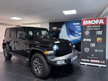 Jeep Wrangler Unlimited 2.0T 4xe PHEV 380k AT8 Sahara, reg. 02/2022 