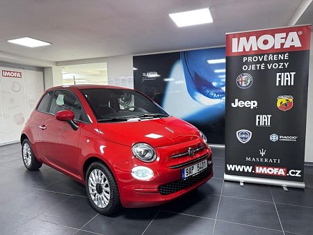 Fiat 500 1,0 70k BSG Lounge, reg. 03/2021 - prodej-vozu.cz