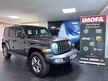 Jeep Wrangler Unlimited 2.0T 4x4 272k AT8 ZF Sahara - prodej-vozu.cz